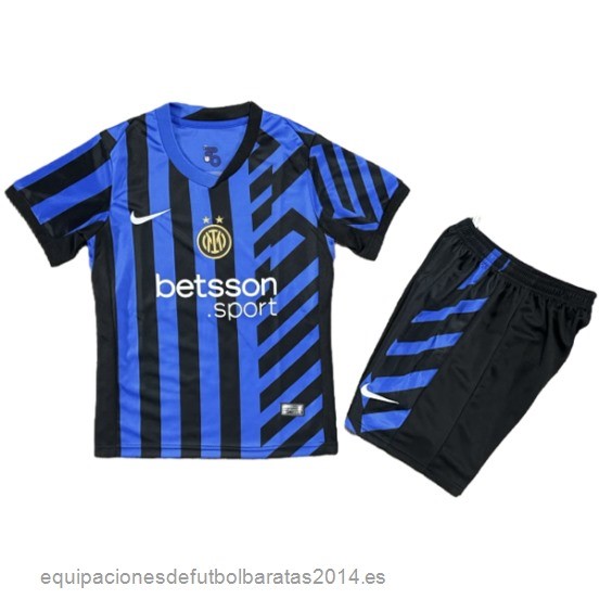 Nuevo 1ª Conjunto De Niños Inter Milán 24/25 Azul Baratas